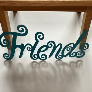 Blue Friends Art & Decals Wall Decor